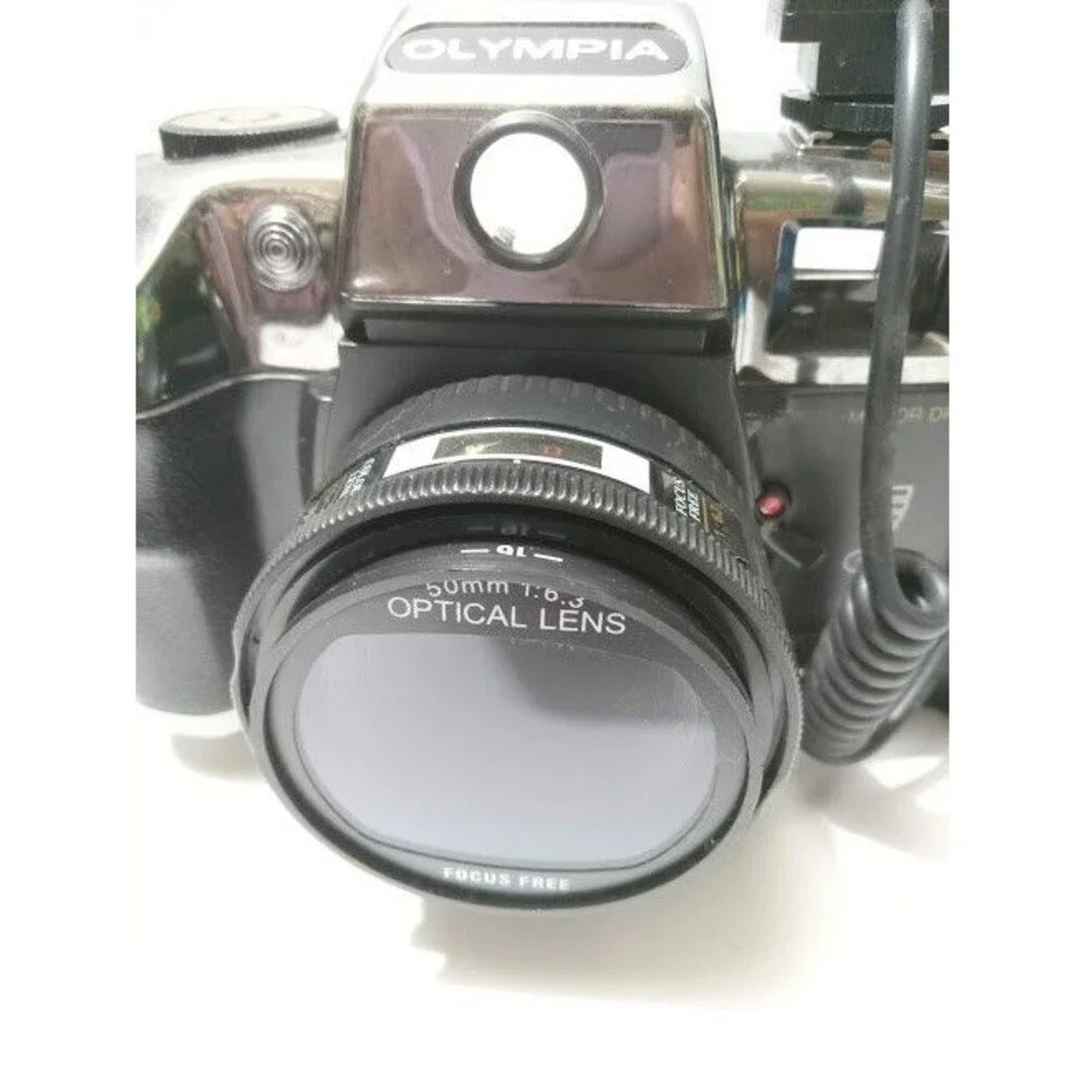 Olympia Advanced Camera EL1124 35mm Retractable Flash Untested Parts